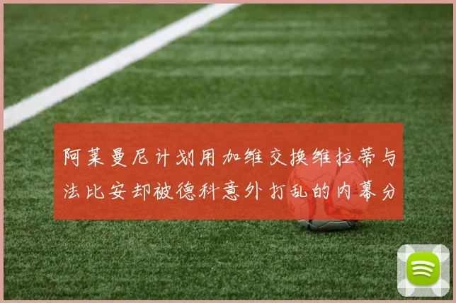 阿莱曼尼计划用加维交换维拉蒂与法比安却被德科意外打乱的内幕分析